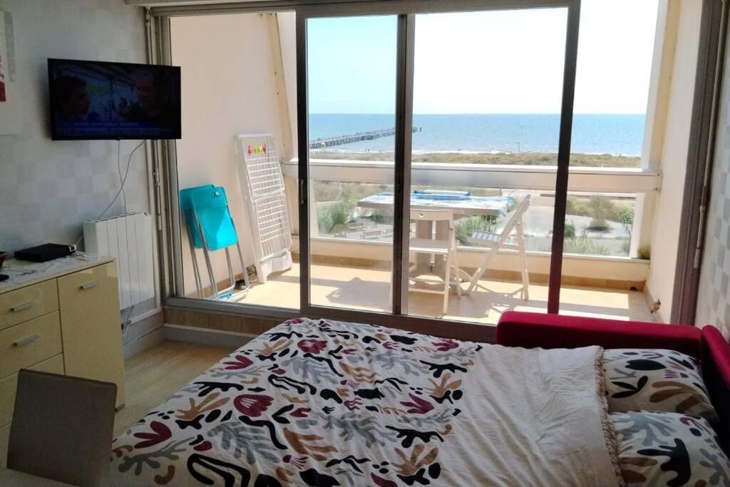 Appartement Vue Mer 4 Personnes Les Bains Extérieur photo